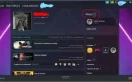 Conta STEAM nivel 7, 4 anos! Com 40 jogos pagos!!