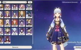 Ayaka, Shenhe, Albedo, Jean+ Banner Garantido + 3 Armas 5*