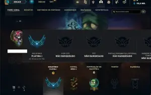 Conta Platina 1 com 24 Champs ( SEM EMAIL CONFIRMADO )