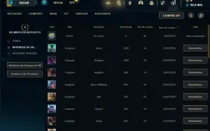 Conta Platina 1 com 24 Champs ( SEM EMAIL CONFIRMADO )