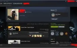 Conta CSGO Global Com Prime e outros jogos.