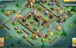 Conta Clash of clans Cv 10 semi full
