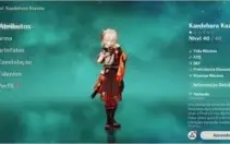 Conta de genshin. Zhongli, diluc, qiqi, mona, jean e kazuha