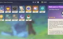 Conta de genshin. Zhongli, diluc, qiqi, mona, jean e kazuha