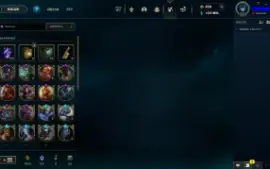 Conta LOL LVL 259 | Full Campeões| 220 Skins |UNRANKED| 2012