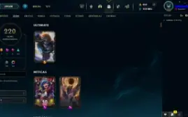 Conta LOL LVL 259 | Full Campeões| 220 Skins |UNRANKED| 2012