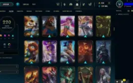 Conta LOL LVL 259 | Full Campeões| 220 Skins |UNRANKED| 2012