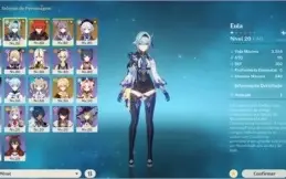 AR55 Xiao+Jade, Eula, Diluc, Keqing c2 e Qiqi