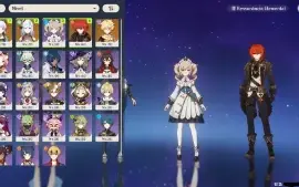 Conta Ar45 Ayaka+Bis/Shenhe+Bis/Diluc+ 2 T5