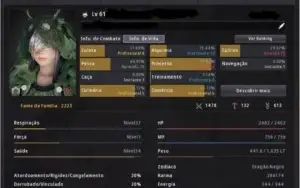 Black Desert S.A Mystic lv 62 gear score 588