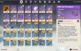 GENSHIN IMPACT NA AR45 COM DILUC, VENTI, MONA, KEQING, JEAN