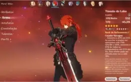 GENSHIN IMPACT NA AR45 COM DILUC, VENTI, MONA, KEQING, JEAN