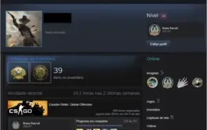 Conta Steam CS:GO, PUBG, Saldo, Barato