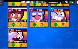 Conta Brawl Stars FULL 40/40 com troca de nome
