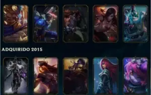 Conta League Of Legends!