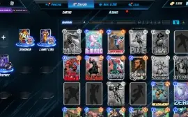 Conta Marvel Snap - 5300 CL, 7k Créditos, 2620g