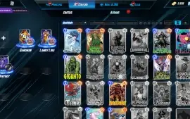 Conta Marvel Snap - 5300 CL, 7k Créditos, 2620g