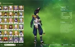 conta AR60 52 personagens no total e 23 armas 5*