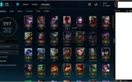 CONTA LEAGUE OF LEGENDS (URGENTE)