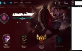 CONTA LEAGUE OF LEGENDS (URGENTE)
