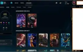 CONTA LEAGUE OF LEGENDS (URGENTE)