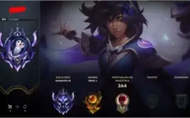 Conta de league of legends BRASIL