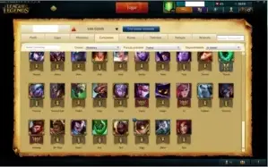 CONTA LOL - PLAT V - 32 SKINS - 7 PAGE RUNES