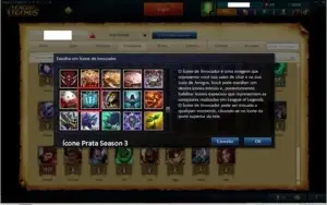 CONTA LOL - PLAT V - 32 SKINS - 7 PAGE RUNES