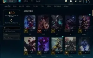 Conta LOL Unranked MMR alto
