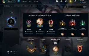 CONTA GOLD1 273 SKINS + CONTA VALORANT