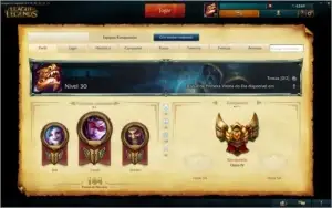 Duas contas de lol de BARBADA