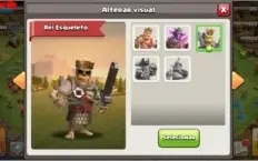 CONTA CLASH OF CLANS CV11 - 1810 GEMAS - TODAS SKINS DA QUEN