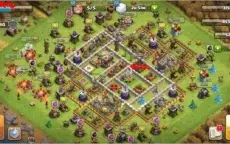 CONTA CLASH OF CLANS CV11 - 1810 GEMAS - TODAS SKINS DA QUEN