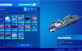Conta Fortnite com 6250 vbucks