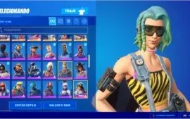 Conta fortnite +100 skins e galaxy