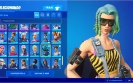 Conta fortnite +100 skins e galaxy