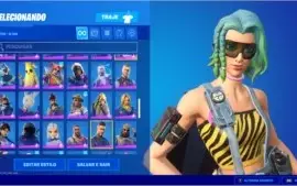Conta fortnite +100 skins e galaxy