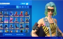Conta fortnite +100 skins e galaxy