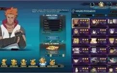 VENDO CONTA NARUTO ONLINE SERVIDOR 538. Conta top 1 servidor