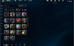 Conta diamante 243 skins