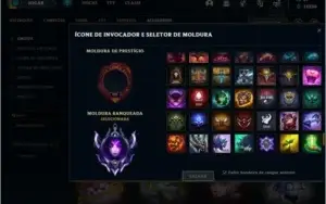 Conta diamante 243 skins