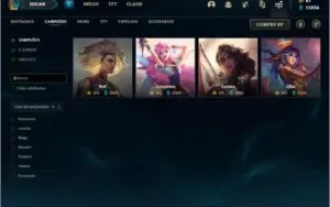 Conta diamante 243 skins