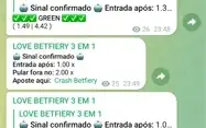 LOVE BETFIERY 3 EM 1 CRASH/DICE/LIMBO