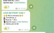 LOVE BETFIERY 3 EM 1 CRASH/DICE/LIMBO