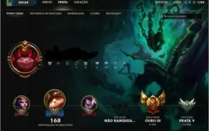 Conta LOL OURO 3