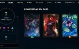 CONTA LOL ✅ LVL 45 ✅ ELO GOLD ✅ SKIN ULTIMATE DA SONA