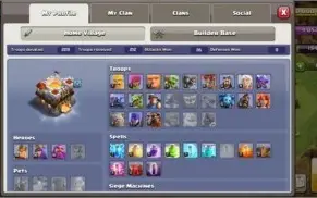1 CONTA CLASH OF CLANS CV 11