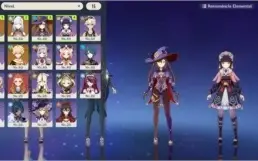 ❄Freeze Team❄Shenhe+Ayaka+Mona+Yunjin❄AR36