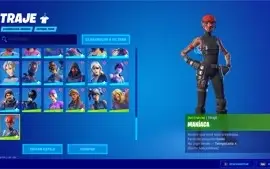 Conta Fortnite com várias skins e salve o mundo