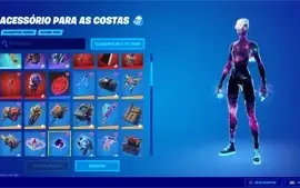 Conta Fortnite com várias skins e salve o mundo